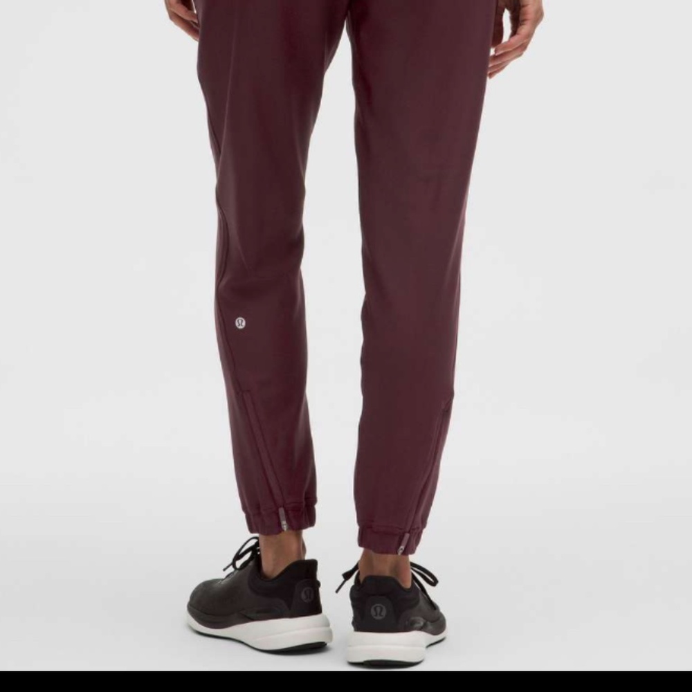 ❤️ Lululemon | Adapted State Fleece-Lined Jogger | Garnet | Size 10 ❤️ - Picture 6 of 9